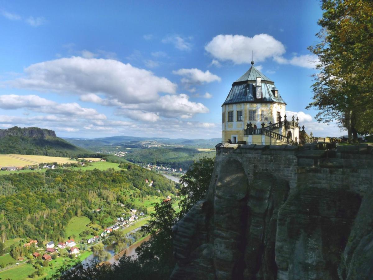 Villa Belvedere Rathen Exterior foto